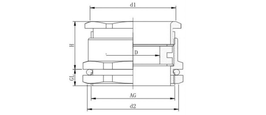 Single Compression Cable Gland