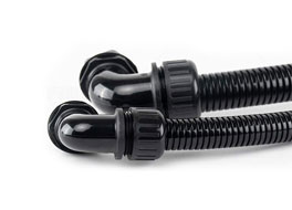 Right Angle Watertight Corrugated Tubing Fittings